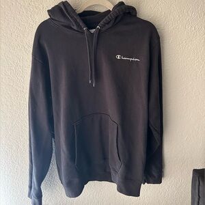 women’s size xl black champion hoodie